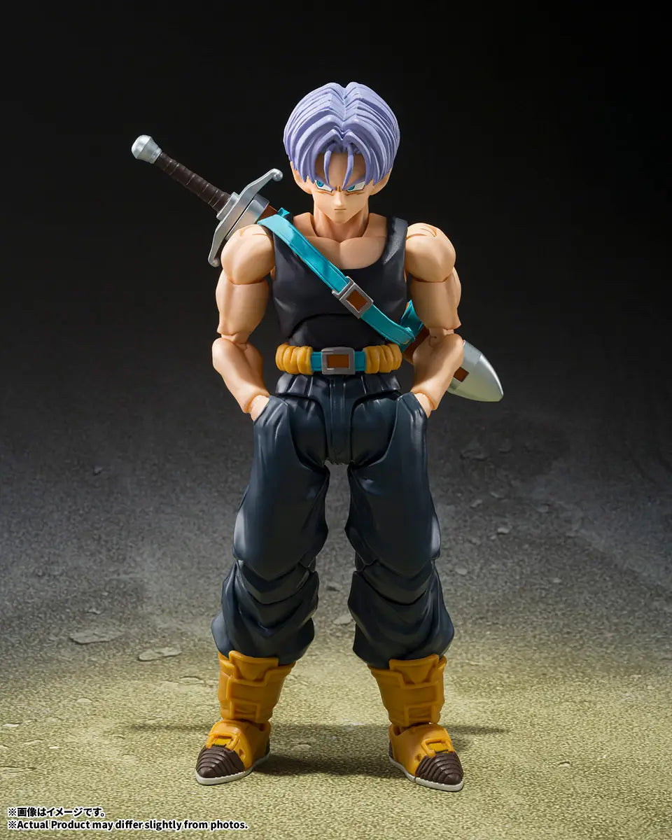 S.H. Figuarts Dragon Ball Z Trunks (Z-FIGHTERS Group Base Ver. B Limited Edition) Action Figure