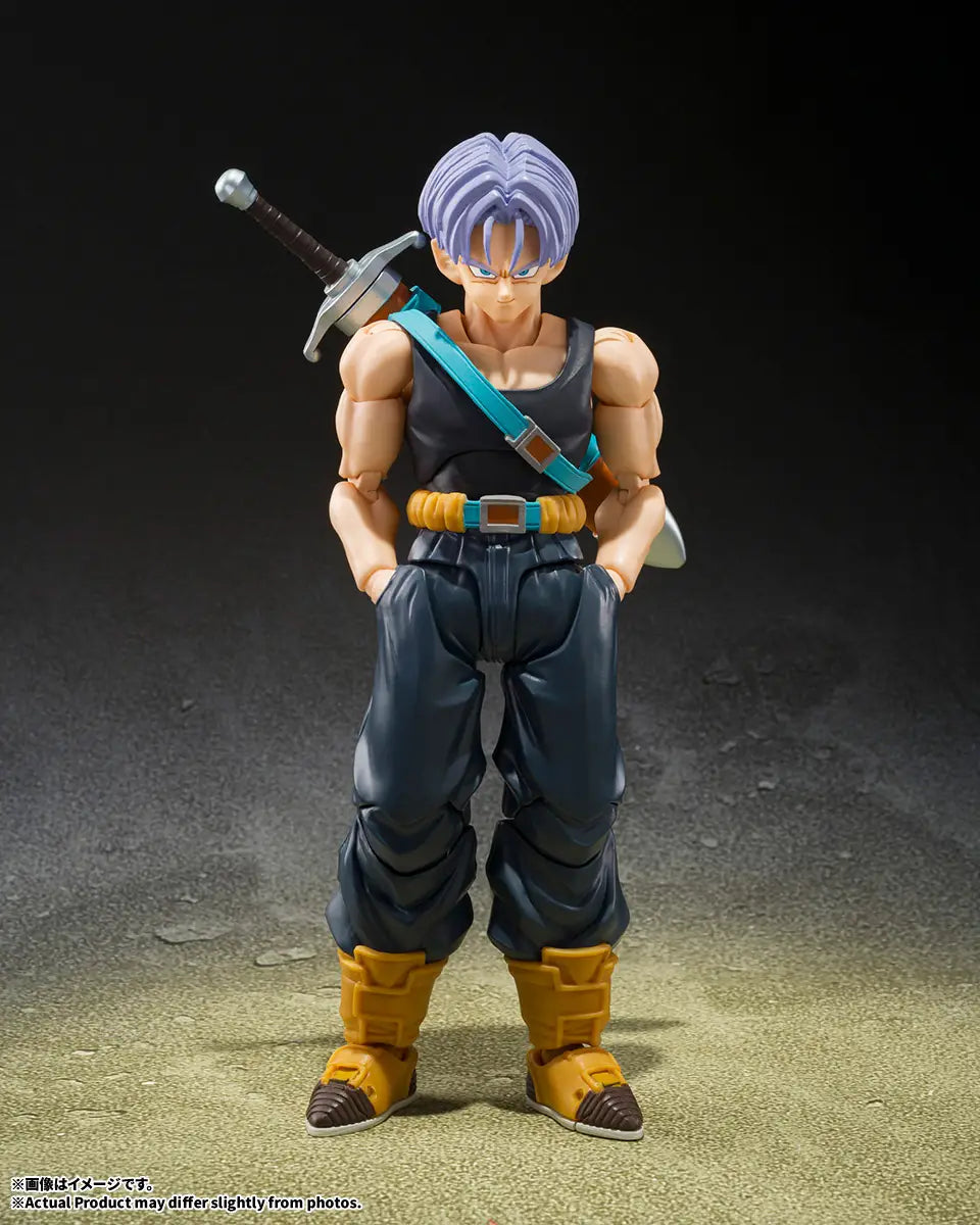 S.H. Figuarts Dragon Ball Z Trunks (Z-FIGHTERS Group Base Ver. B Limited Edition) Action Figure