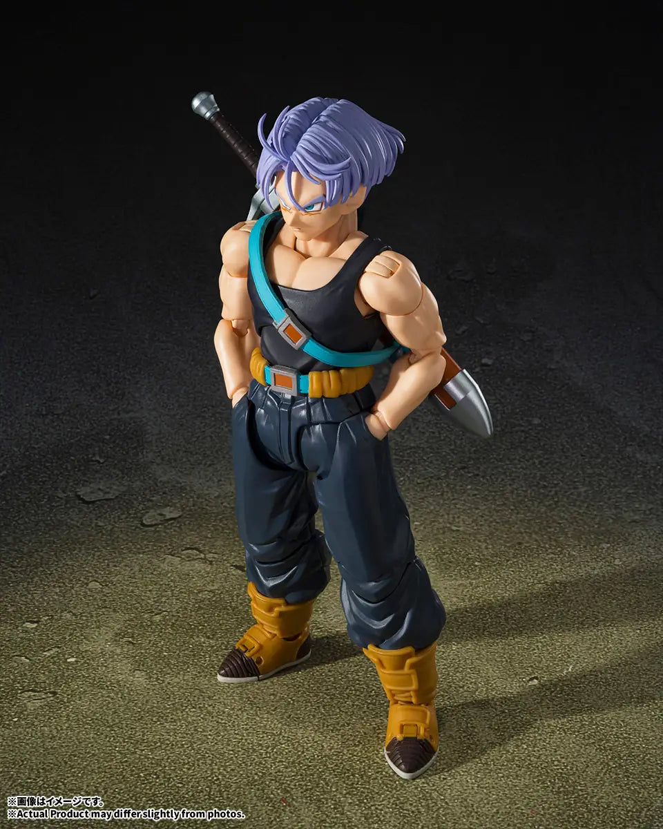 S.H. Figuarts Dragon Ball Z Trunks (Z-FIGHTERS Group Base Ver. B Limited Edition) Action Figure