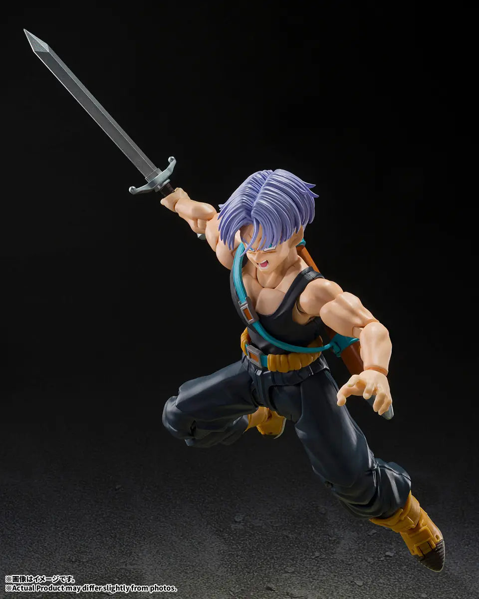 S.H. Figuarts Dragon Ball Z Trunks (Z-FIGHTERS Group Base Ver. B Limited Edition) Action Figure