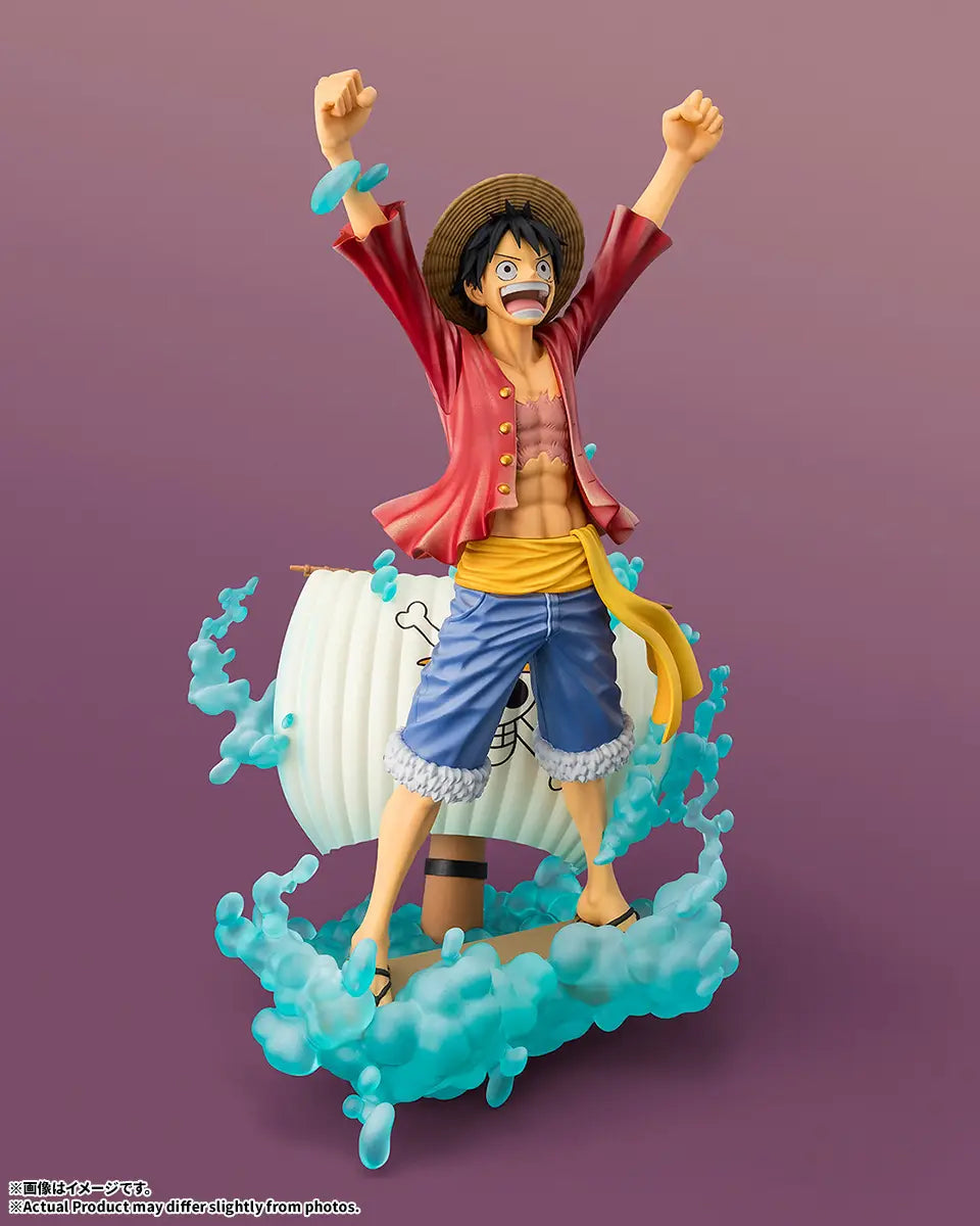 Figuarts Zero STARTune One Piece Monkey D. Luffy -Setting Out For The New World- Statue