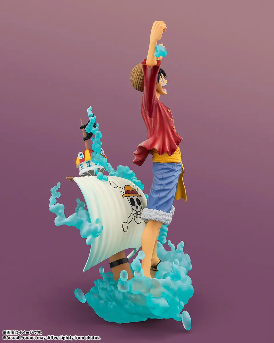 Figuarts Zero STARTune One Piece Monkey D. Luffy -Setting Out For The New World- Statue