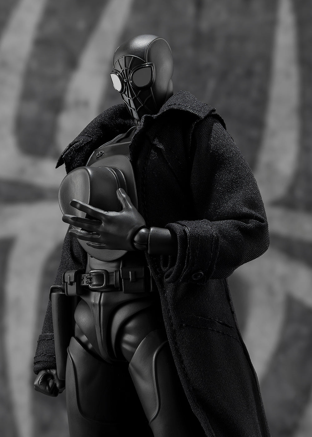 S.H. Figuarts Spider-Man: Across the Spider-Verse Spider-Man Noir and Spider-Ham Action Figure