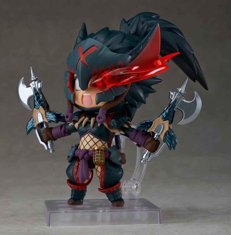 Nendoroid #1284-DX Hunter (Female Nargacuga Alpha Armor Ver.) Monster Hunter