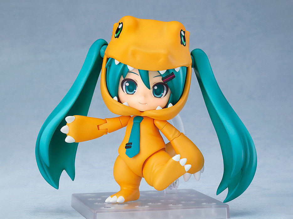 Nendoroid #1439 Hatsune Miku Kigurumi Agumon Ver. Vocaloid X Digimon