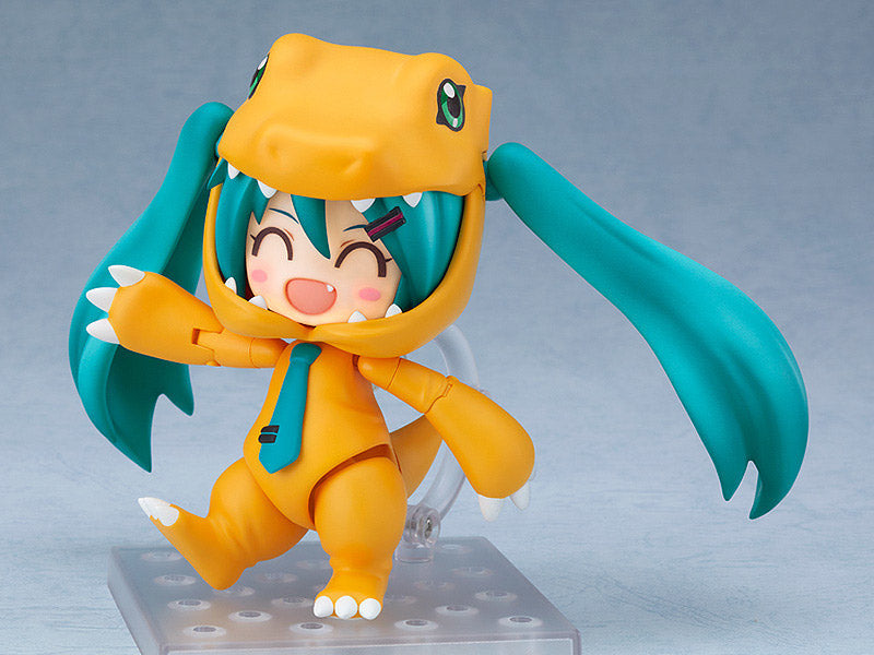 Nendoroid #1439 Hatsune Miku Kigurumi Agumon Ver. Vocaloid X Digimon