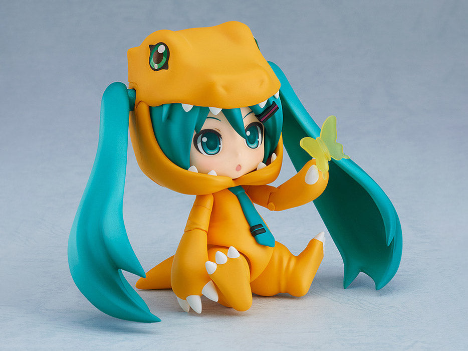 Nendoroid #1439 Hatsune Miku Kigurumi Agumon Ver. Vocaloid X Digimon