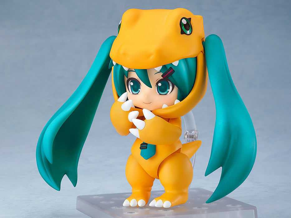 Nendoroid #1439 Hatsune Miku Kigurumi Agumon Ver. Vocaloid X Digimon