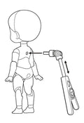 Nendoroid Doll Easel Stand Pack of 3