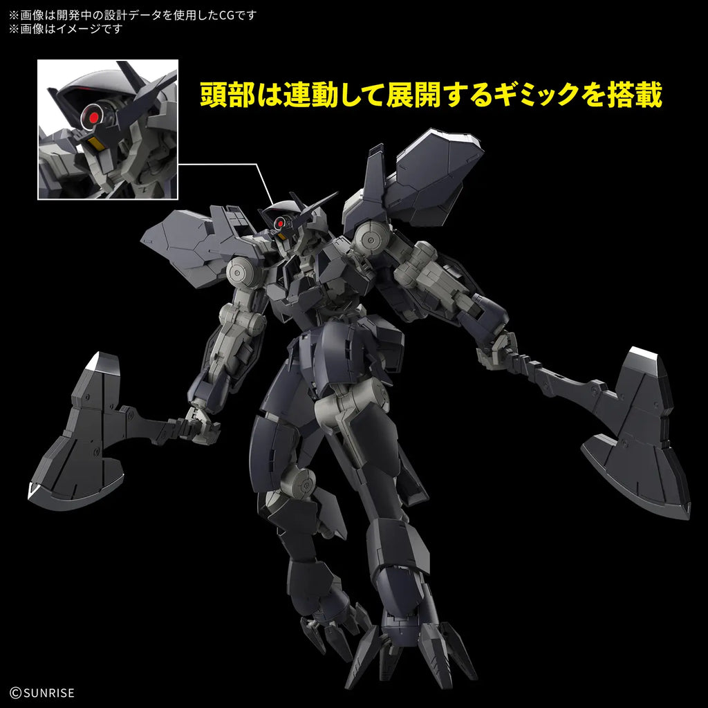 Gundam 1/100 Full Mechanics Iron-Blooded Orphans EB-AX2 Graze Ein Model Kit