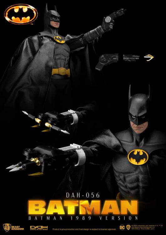 Beast Kingdom Dynamic 8ction Heroes 1/9 DC Comics Batman 1989 Batman Scale Figure DAH-056