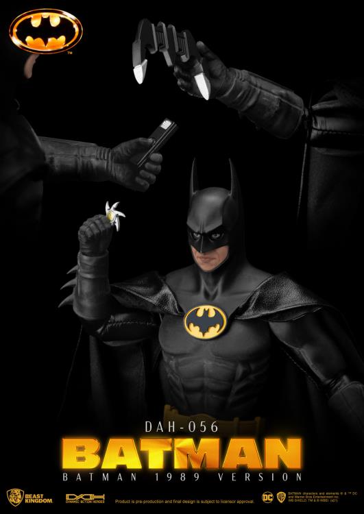 Beast Kingdom Dynamic 8ction Heroes 1/9 DC Comics Batman 1989 Batman Scale Figure DAH-056