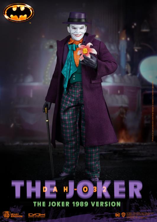 Beast Kingdom Dynamic 8ction Heroes 1/9 DC Comics Batman 1989 The Joker Scale Figure DAH-032