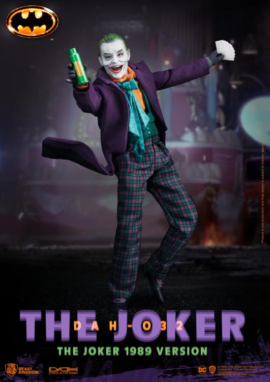 Beast Kingdom Dynamic 8ction Heroes 1/9 DC Comics Batman 1989 The Joker Scale Figure DAH-032