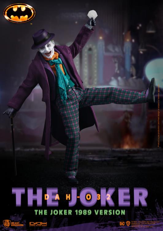 Beast Kingdom Dynamic 8ction Heroes 1/9 DC Comics Batman 1989 The Joker Scale Figure DAH-032