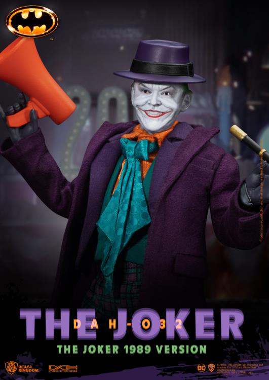 Beast Kingdom Dynamic 8ction Heroes 1/9 DC Comics Batman 1989 The Joker Scale Figure DAH-032