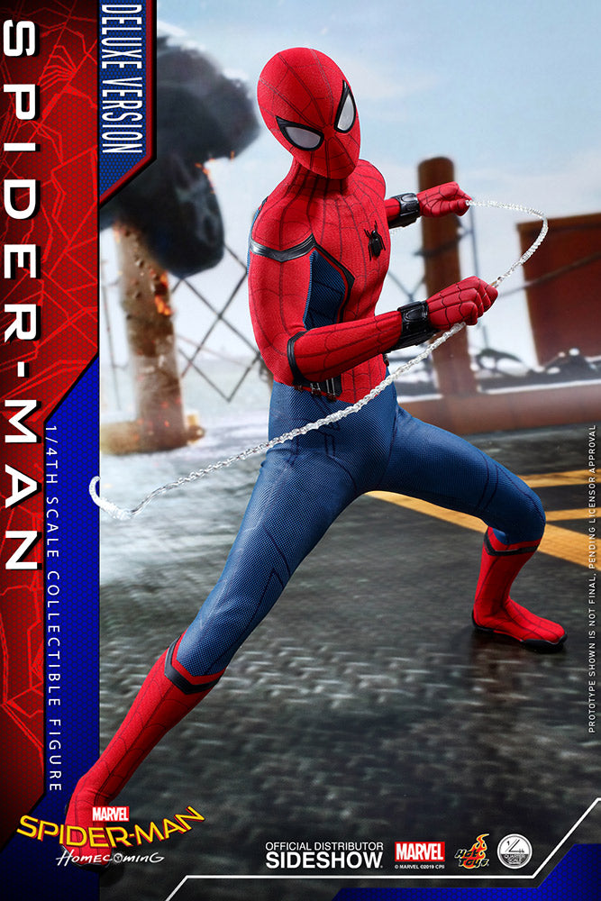 Hot Toys 1/4 Spider-Man (Deluxe Version) Spider-Man: Homecoming Quarter Scale QS015