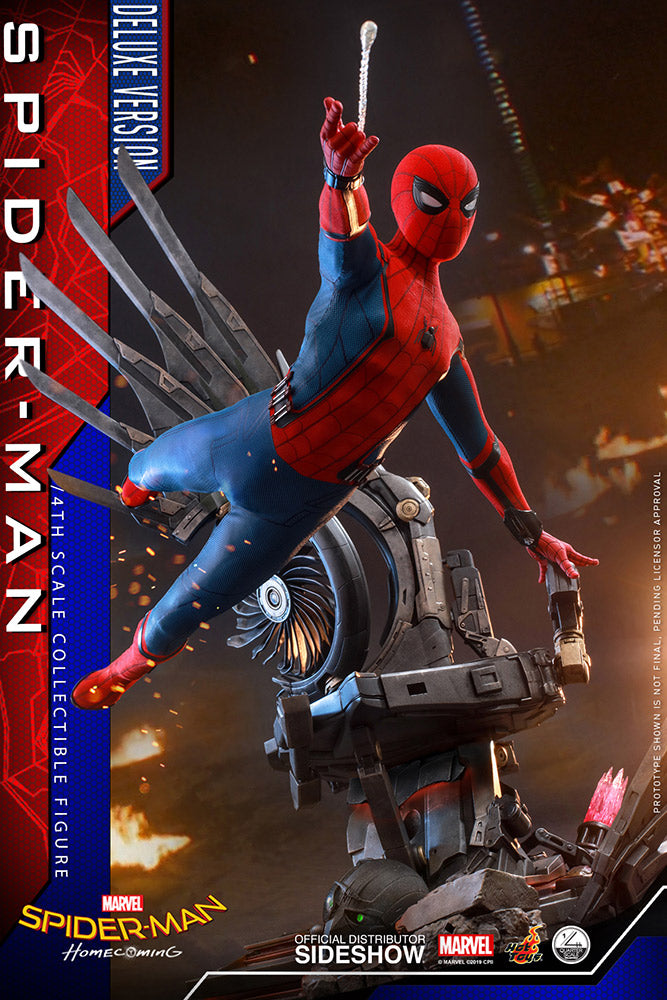 Hot Toys 1/4 Spider-Man (Deluxe Version) Spider-Man: Homecoming Quarter Scale QS015