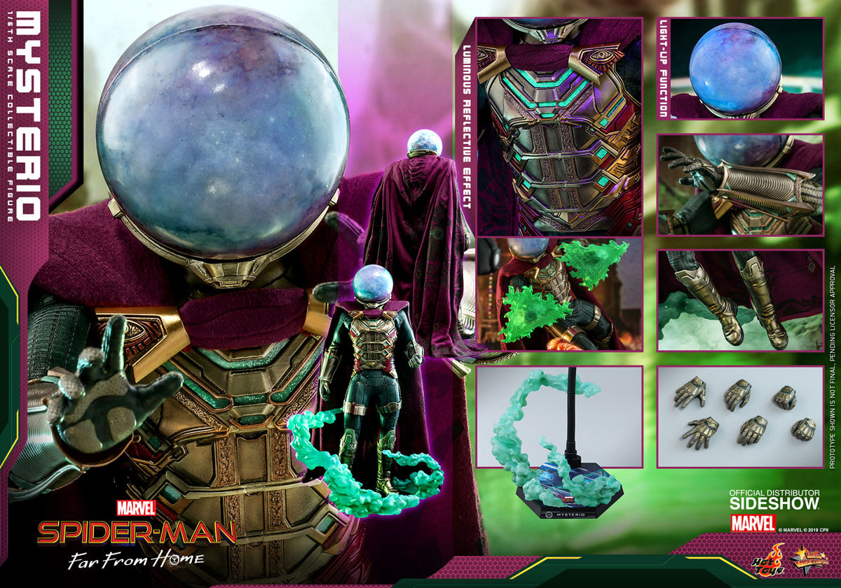 Hot Toys 1/6 Marvel's Spider-Man: Far From Home Mysterio MMS556 Sixth Scale Figure