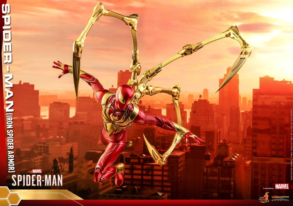 Hot Toys 1/6 2018 Spider-Man Video Game Iron Spider Scale Action Figure VGM38