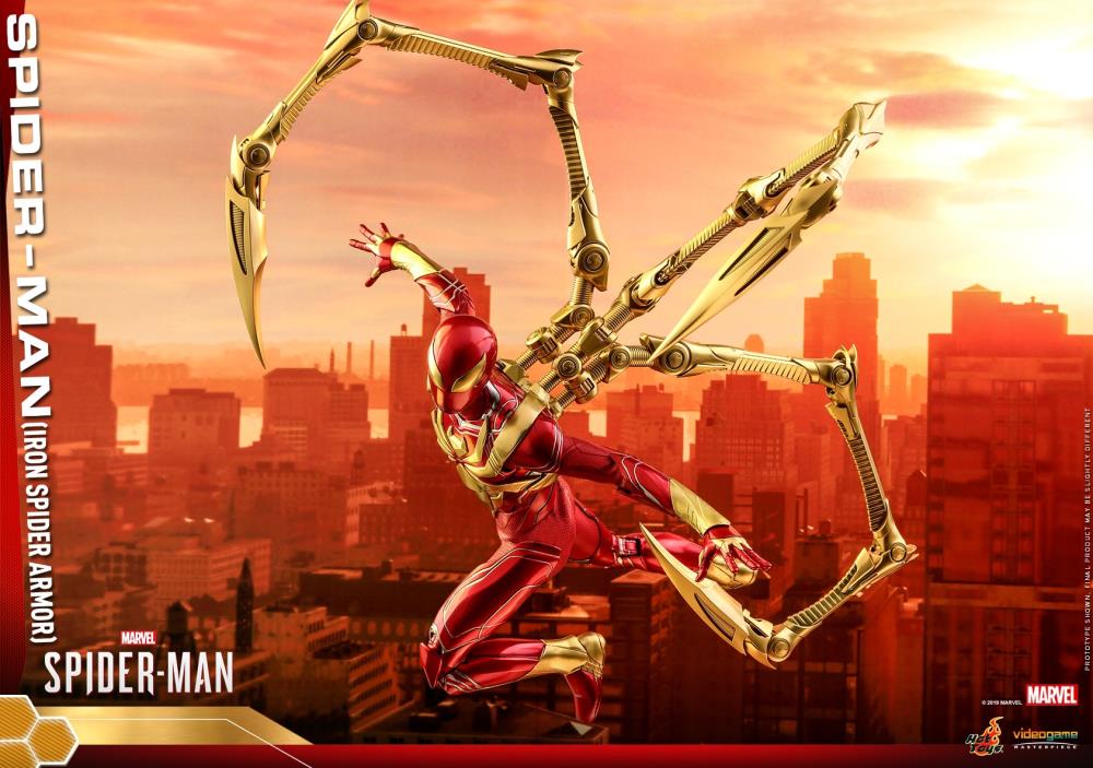 Hot Toys 1/6 2018 Spider-Man Video Game Iron Spider Scale Action Figure VGM38