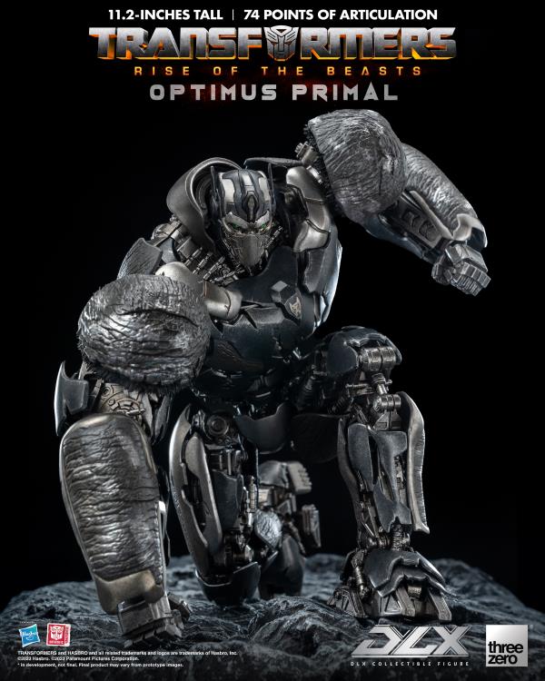 ThreeZero Transformers: Rise of the Beasts Optimus Primal DLX Action Figure