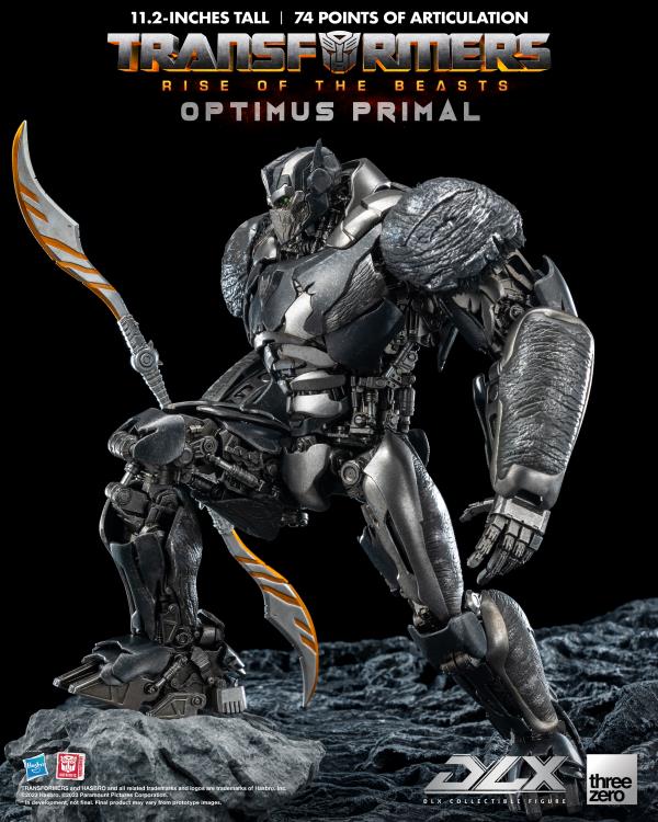 ThreeZero Transformers: Rise of the Beasts Optimus Primal DLX Action Figure