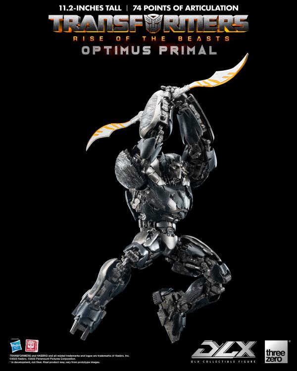 ThreeZero Transformers: Rise of the Beasts Optimus Primal DLX Action Figure