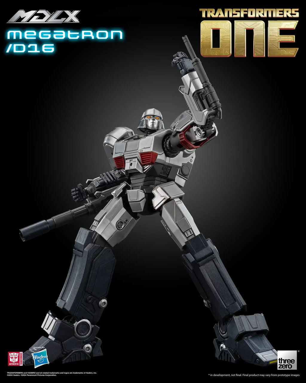 ThreeZero Transformers One Megatron/D16 MDLX Action Figure