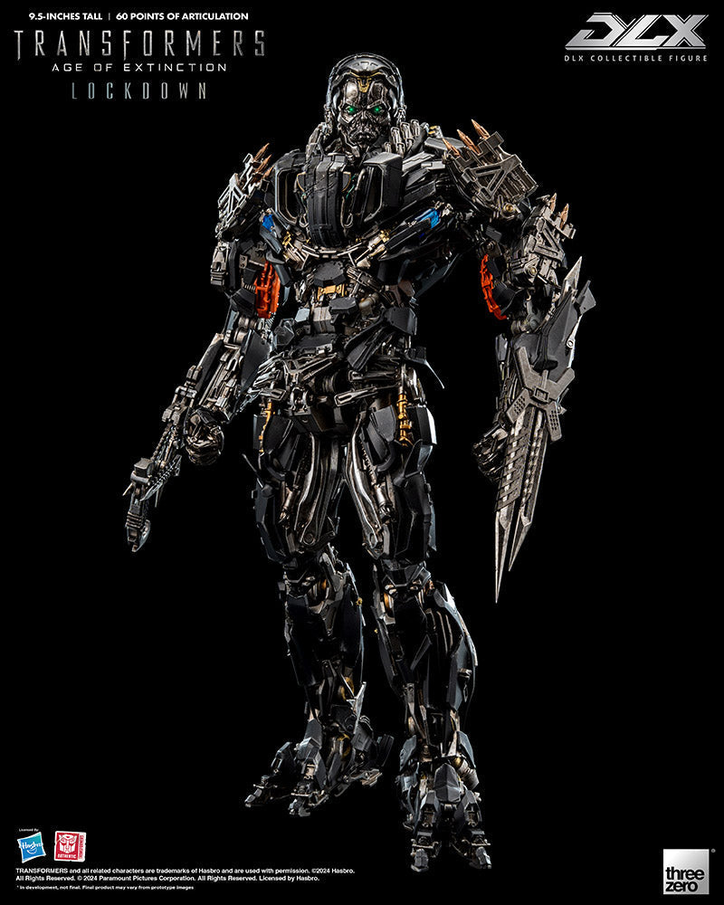 ThreeZero Transformers Age of Extinction Lockdown DLX Action Figure