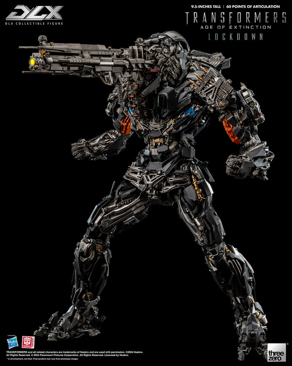 ThreeZero DLX Transformers: Age of Extinction Lockdown Action Figure