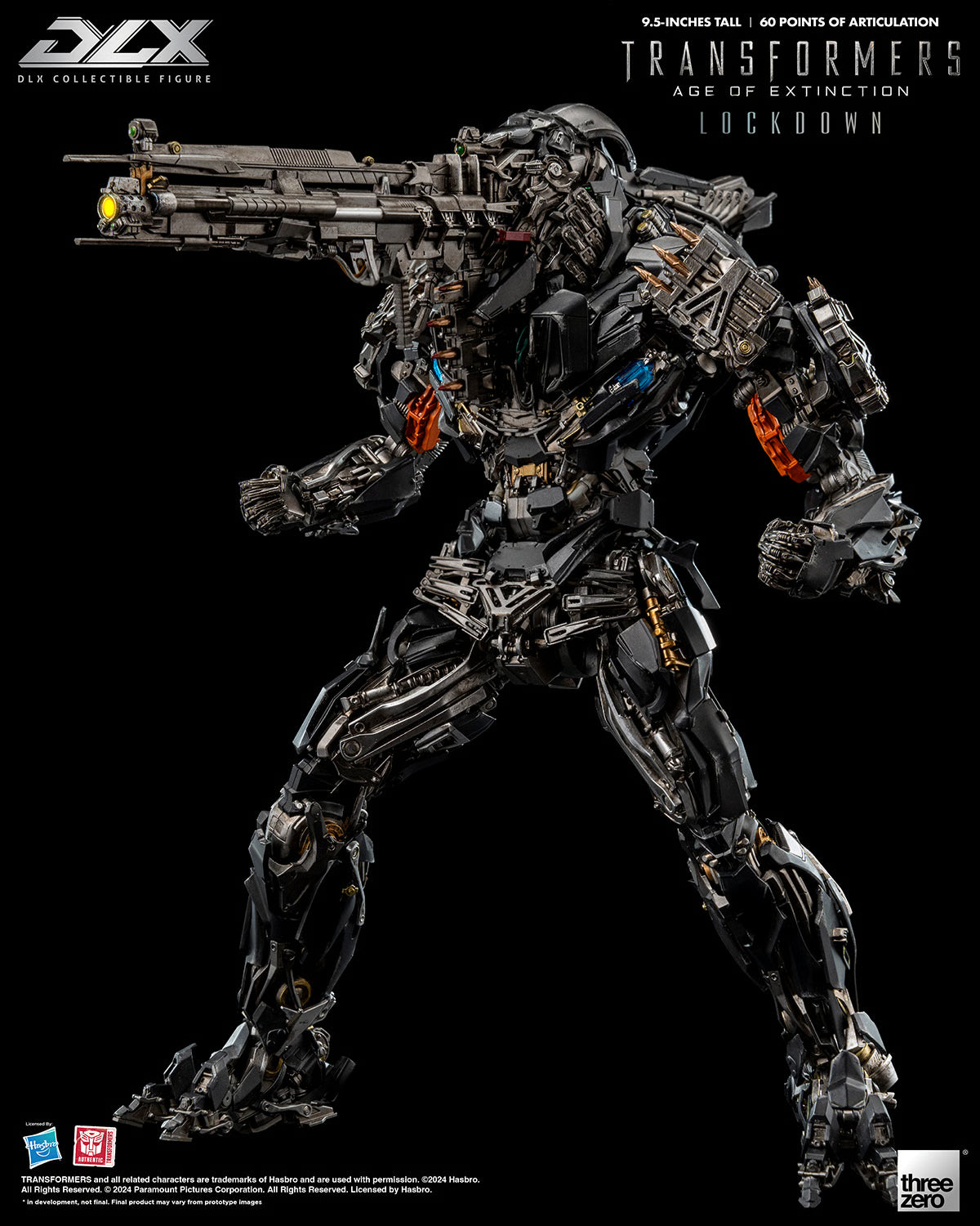 ThreeZero DLX Transformers: Age of Extinction Lockdown Action Figure