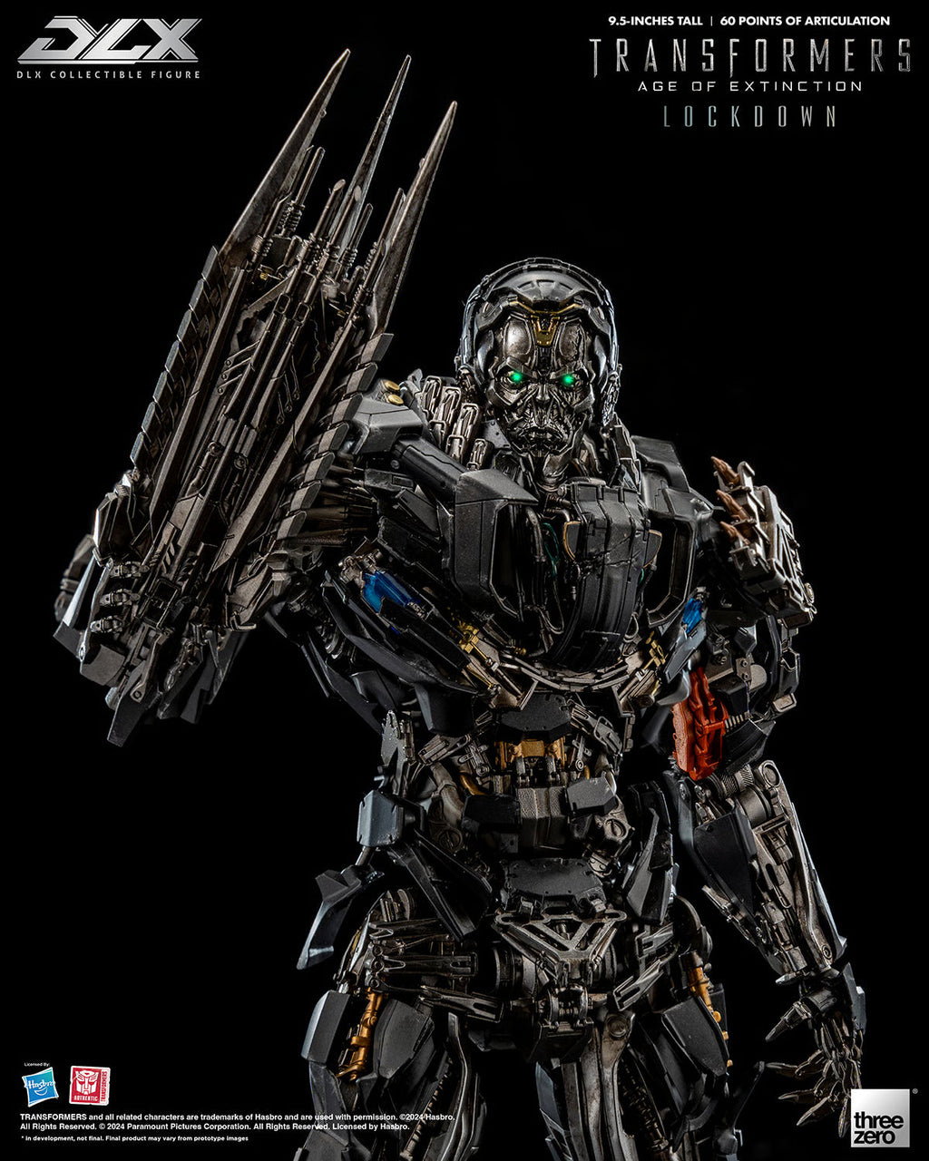 ThreeZero DLX Transformers: Age of Extinction Lockdown Action Figure