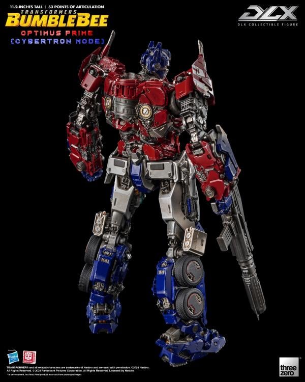 ThreeZero Transformers Bumblebee Optimus Prime (Cybertron Mode) DLX Action Figure