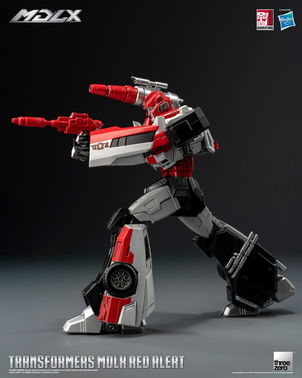ThreeZero Transformers Red Alert MDLX Action Figure
