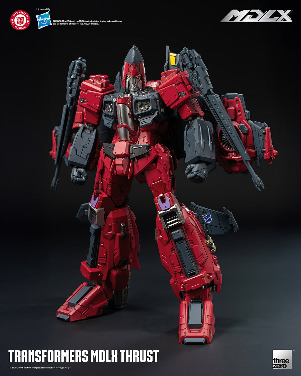 ThreeZero MDLX Transformers Thrust Action Figure