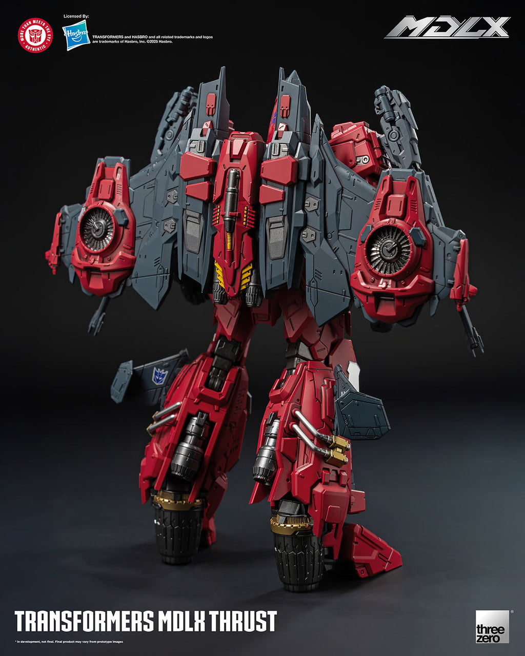 ThreeZero MDLX Transformers Thrust Action Figure