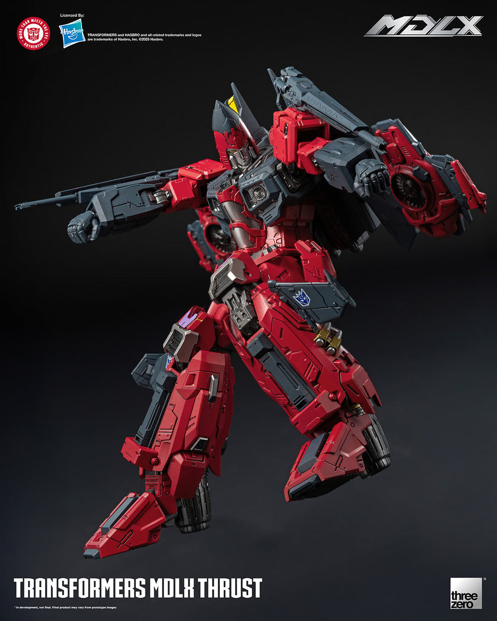 ThreeZero MDLX Transformers Thrust Action Figure