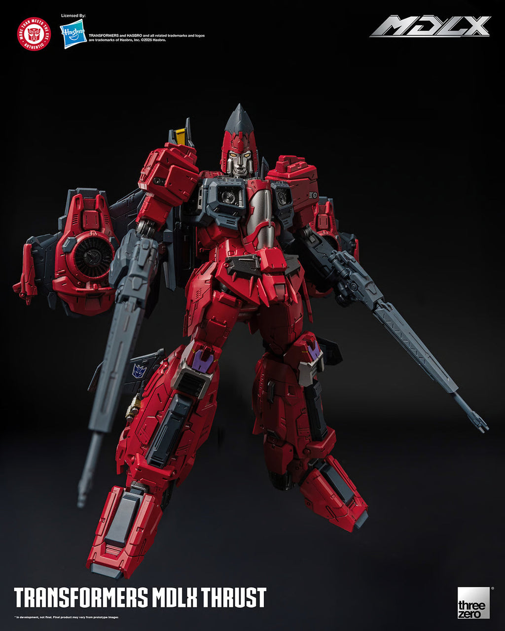 ThreeZero MDLX Transformers Thrust Action Figure