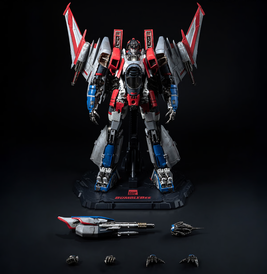 ThreeZero Transformers Bumblebee Movie Starscream DLX Scale Figure
