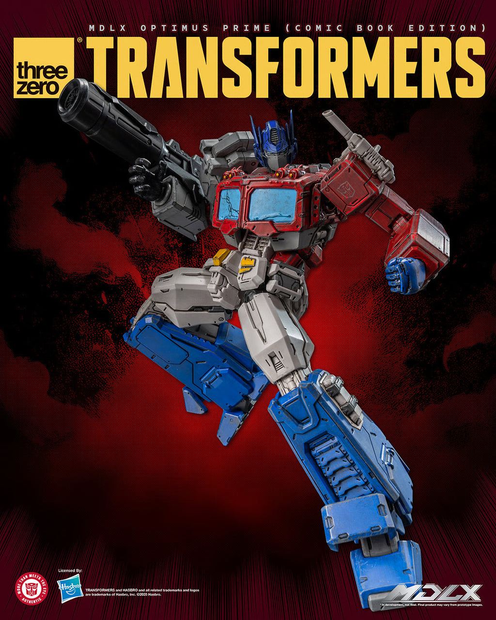 ThreeZero MDLX Transformers Optimus Prime (Comic Book Edition) Action Figure