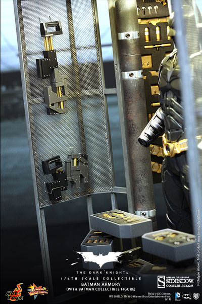 NO MAILER BOX - Hot Toys Batman Armory with Batman 12 Inch 1/6 Scale Action Figure MMS234