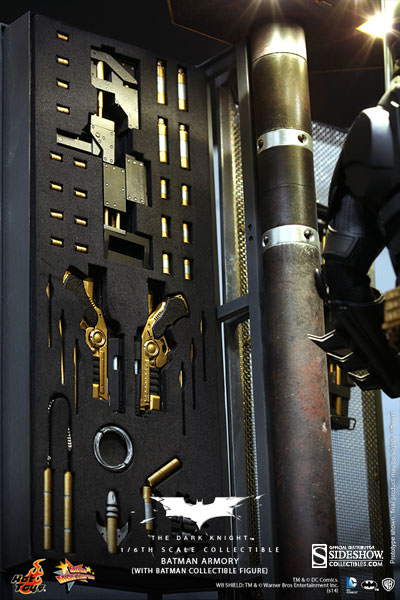 NO MAILER BOX - Hot Toys Batman Armory with Batman 12 Inch 1/6 Scale Action Figure MMS234