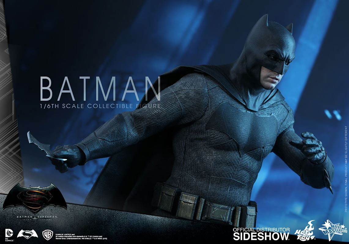 Hot Toys 1/6 Batman v Superman: Dawn of Justice Batman Sixth Scale Figure MMS342B