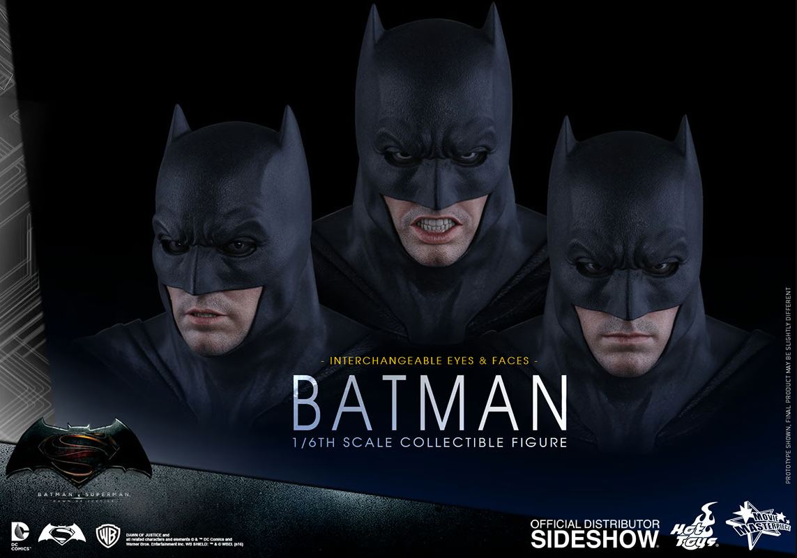 Hot Toys 1/6 Batman v Superman: Dawn of Justice Batman Sixth Scale Figure MMS342B