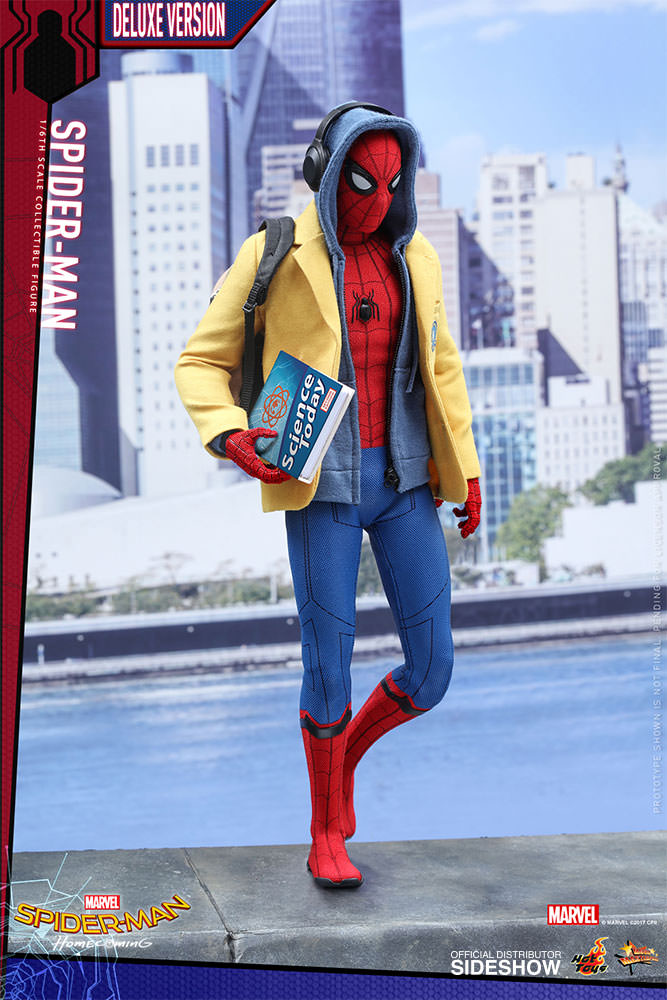 Hot Toys 1/6 Spider-Man: Homecoming Spiderman: Deluxe Ver. Sixth Scale MMS426