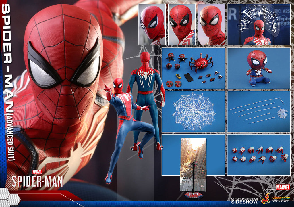 Hot Toys 1/6 Spiderman (Advance Suit) Marvel’s Spider-Man Sixth Scale VGM031