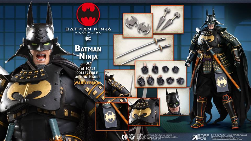 Star Ace 1/6 Ninja Batman War Ver. Sixth Scale Figure
