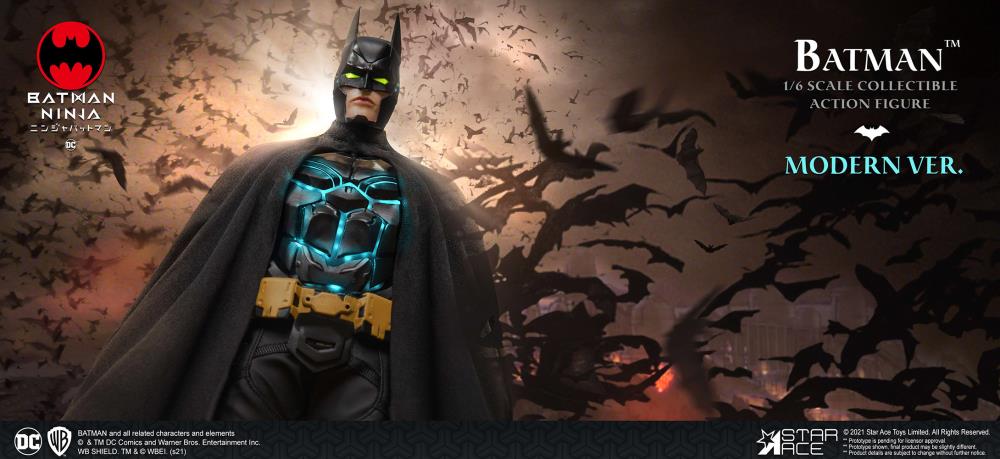 Star Ace 1/6 Batman Ninja Modern Batman (Deluxe Ver.) Sixth Scale Figure SA0103 DX