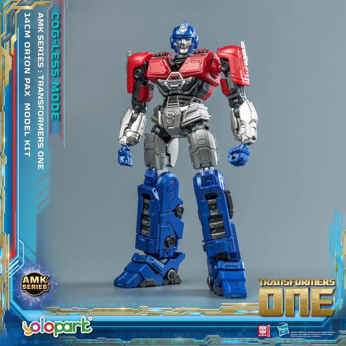 Yolopark Transformers One Orion Pax (Cog-Less Bot Mode) AMK Model Kit